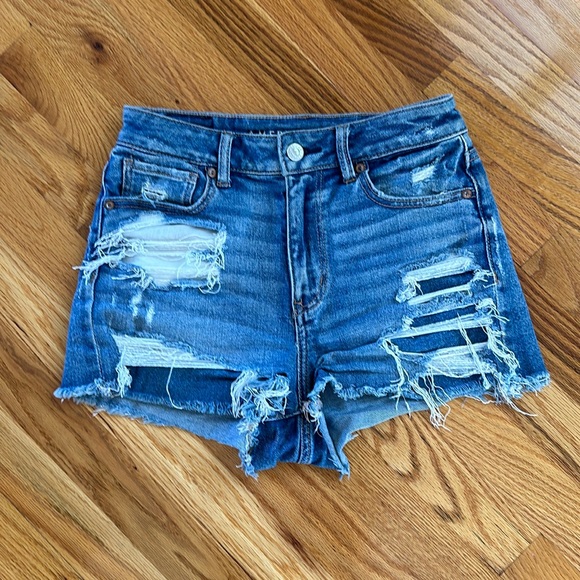 American Eagle stretch jean shorts - Picture 1 of 4